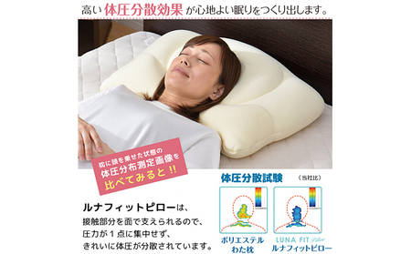 Luna Fit pillow(ルナフィットピロー）【配送不可：北海道・沖縄・離島】【まくら】