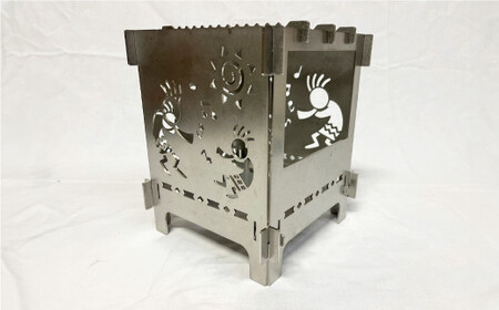 焚き火台【 煌ミニ 】（ キラメキミニ ） 焚き火 焚火台 ステンレス アウトドア キャンプ コンパクト 組み立て 日本製