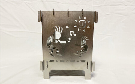 焚き火台【 煌ミニ 】（ キラメキミニ ） 焚き火 焚火台 ステンレス アウトドア キャンプ コンパクト 組み立て 日本製