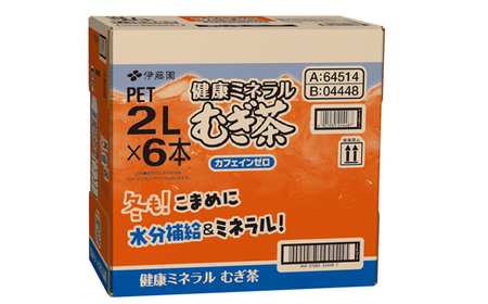 131-26　健康ミネラルむぎ茶PET2L×6本