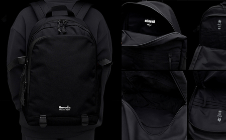 【ブラック】Revolla Secure Backpack 背面ポケット多収納リュック