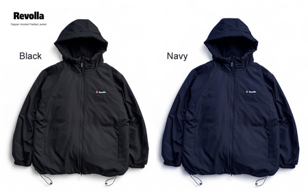 ファッション 洋服 ライトフードイケオジ中綿ジャケット 2色 牧之原市 静岡 REVOLLA