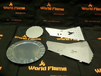 153-3 アウトドア用品　焚き火台 「WFT1-P」