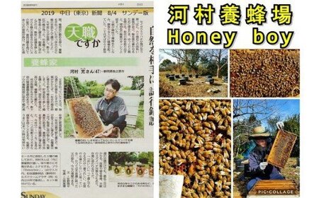 蜂蜜 ハニーボーイ　国産 蜂蜜 ミックスナッツ はちみつ