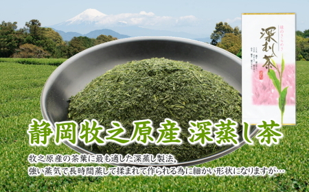 【深蒸茶】摘みたて！深蒸し茶100ｇ×6本 包装袋セット　牧之原市 お茶のミズイ園