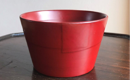 筒鉢【朱・黒】（色選択可能） 工芸品  【黒】