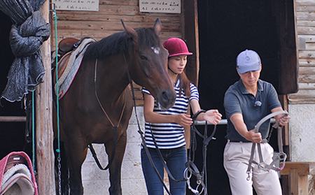 天城ホースビレッジ 施設利用券 ショートレッスン20分 体験チケット