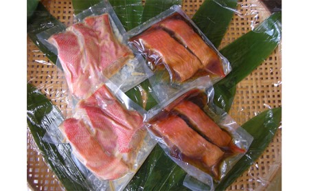 伊豆直送 金目鯛 味噌漬6切・煮付4切セット A1