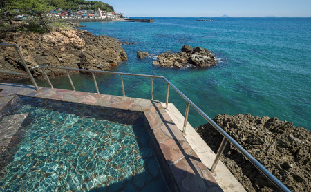 伊勢海老・海鮮バーベキュー・露天風呂入浴券のセット（1名分）