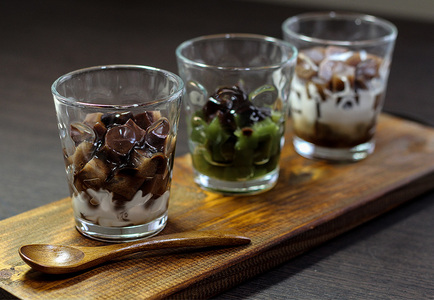 カカオ入り角切りところてん チョコろてん10個アソートセット【期間限定】 伊豆河童