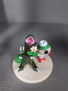 清水町ふるさと大使　絵本作家　宮西達也氏　ゆうすいくんとティラノサウルスのジオラマ