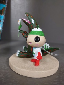 清水町ふるさと大使　絵本作家　宮西達也氏　ゆうすいくんとティラノサウルスのジオラマ