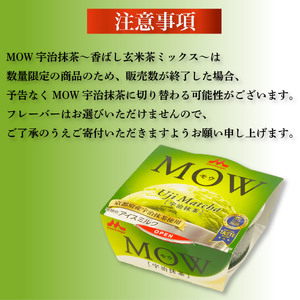 森永 MOW 抹茶アイスクリーム 18個 アイスクリーム