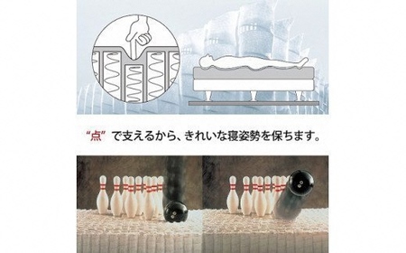 シモンズ クイーン ベッド グロゼーユ DC/リュクス アルティメイト エクリュ ベッド