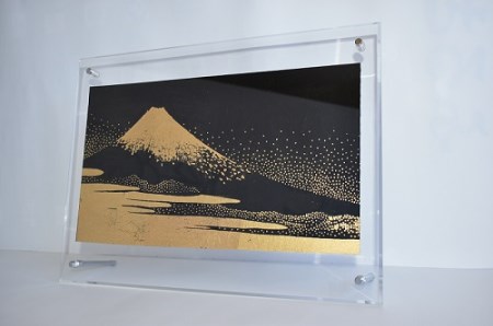 T6手染め富士山飾り（本金）大