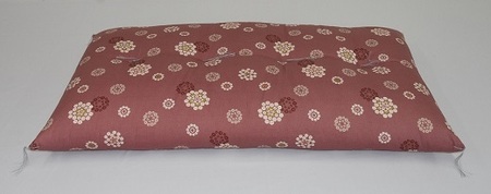 2G6手作り大判長ザブトン（ピンク系）