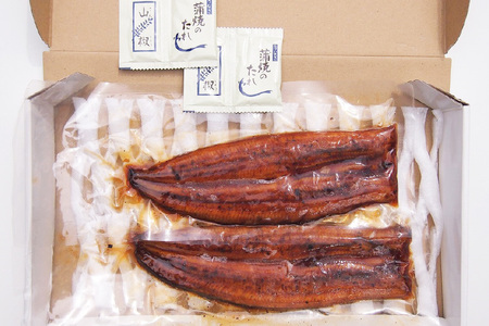 うなぎ 中国産 うなぎ蒲焼 150g×2尾 タレ 山椒 セット [むらた商会 静岡県 吉田町 22424252]