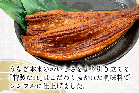 うなぎ 国産 静岡 定期便 蒲焼 長焼 約140g 4尾 6回 総計24尾 [静岡鰻販売 静岡県 吉田町 22424578]