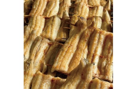 うなぎ 国産 訳あり 白焼 血抜き締め 500～550g セット 5～7本程度 [ヤママツ村田商店 静岡県 吉田町 22424596-b]