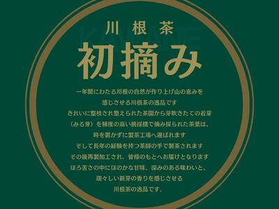 27-2 お茶 茶葉 静岡 煎茶 /相藤園オリジナル　高級川根茶　こだわりセット