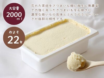 17-8　焼きいもジェラート（1バルク 2000ml）