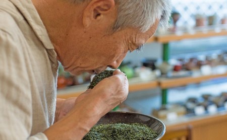 （定期便(2)）静岡お茶巡りの旅、遠州の小京都森町からおすすめ上煎茶を2か月に一回お届け