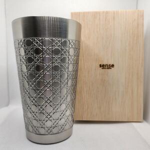 メタル切子タンブラー【八角籠目】