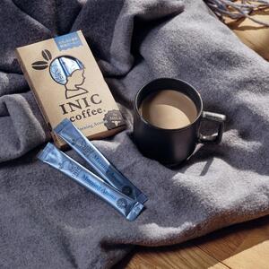 カフェオレ スティック INIC coffee モーニングアロマ 12本 粉末 スティックコーヒー 極上 本格的 持ち運び オフィス 個包装 砂糖不使用 イニック インスタントを超える味