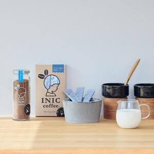 カフェオレ スティック INIC coffee モーニングアロマ 12本 粉末 スティックコーヒー 極上 本格的 持ち運び オフィス 個包装 砂糖不使用 イニック インスタントを超える味