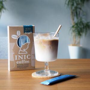 カフェラテ カフェオレ INIC coffee モーニングアロマバリスタメイド 10本 粉末 スティックコーヒー 極上 本格的 持ち運び オフィス 個包装 加糖 イニック インスタントを超える味