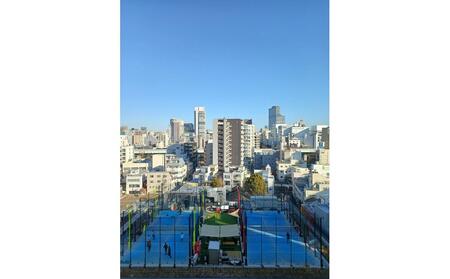 レンタルパデルコート券（土日祝9時-23時） 7,200円