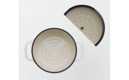 オーブンポット2 MINI 14cm【マットクラウドピンク】(セルフスタンディングリッド)