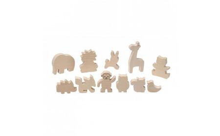 木のおもちゃ MOCCO 森のどうぶつシーソー木製 知育 プレゼント 贈り物 お祝い 対象年齢3歳から