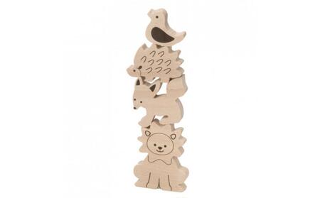 木のおもちゃ MOCCO 森のどうぶつシーソー木製 知育 プレゼント 贈り物 お祝い 対象年齢3歳から