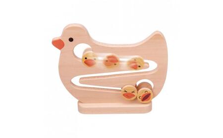 木のおもちゃ ＭＯＣＣＯ　森のあひるさんスロープ 木製 知育 プレゼント ギフト 対象年齢3歳から