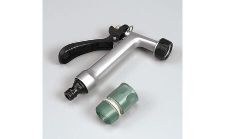 テツノホースリール 塩ビホース21m レバーノズル付 HSA-20N＜グリーン＞