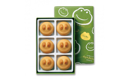 カエルまんじゅう こしあん6個入×3箱