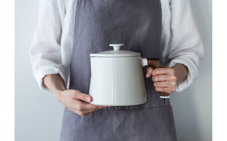 バーミキュラ オーブンポット2 SOUP POT（シーソルトホワイト）