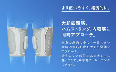 SIXPAD - 【SIXPAD】Leg belt 2個セット シックスパッド レッグベルト2 (Leg Belt 2) 太ももの筋トレ