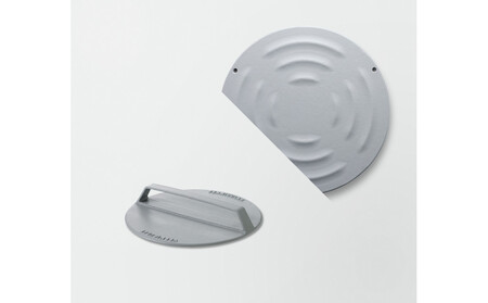 VERMICULAR YUKIHIRA 16cm ＆ドロップリッド＆専用ステンレスリッド（オイスターグレー）