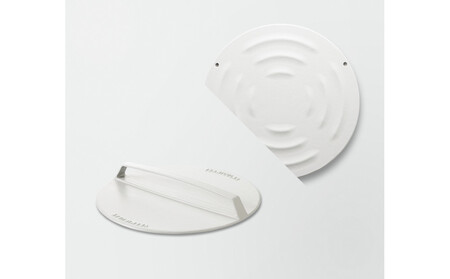 VERMICULAR YUKIHIRA 20cm ＆ドロップリッド＆専用ステンレスリッド（シーソルトホワイト）