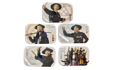 名古屋おもてなし武将隊　缶マグネットセット