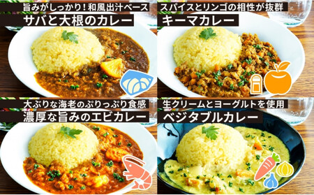 コーノスパイス スパイスカレー5種セット チキン サバと大根 キーマ エビ ベジタブル 各200gパック 小麦粉不使用 グルテンフリー CONO SPICE コーノコーラ 愛知県 名古屋市