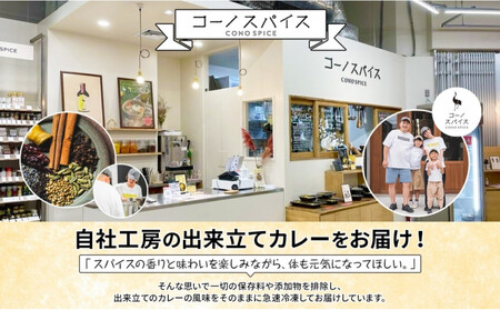 コーノスパイス スパイスカレー5種セット チキン サバと大根 キーマ エビ ベジタブル 各200gパック 小麦粉不使用 グルテンフリー CONO SPICE コーノコーラ 愛知県 名古屋市