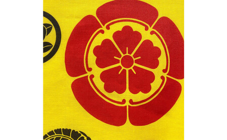 オリジナル【手ぬぐい】「戦国武将の家紋」デザイン/名古屋刀剣博物館