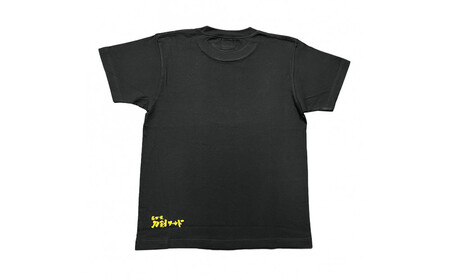 オリジナル【三英傑家紋Tシャツ】XLサイズ(ブラック)/名古屋刀剣博物館