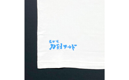 オリジナル【三英傑家紋Tシャツ】Lサイズ(ホワイト)/名古屋刀剣博物館