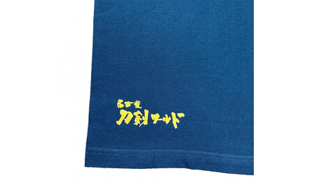 オリジナル【三英傑家紋Tシャツ】XLサイズ（ネイビー）／名古屋刀剣博物館