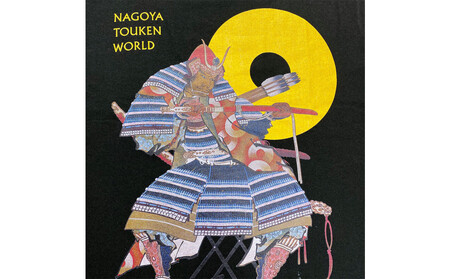 オリジナル【加藤清正Tシャツ】XLサイズ(ブラック)/名古屋刀剣博物館