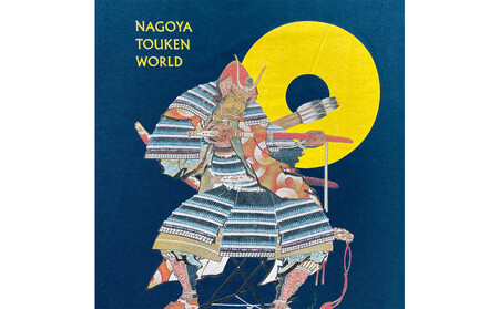 オリジナル【加藤清正Tシャツ】Mサイズ(ネイビー)/名古屋刀剣博物館